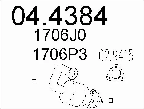 Catalytic Converter (04.4384)