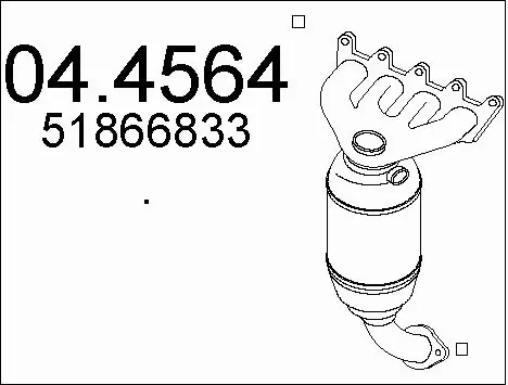 Catalytic Converter (04.4564)