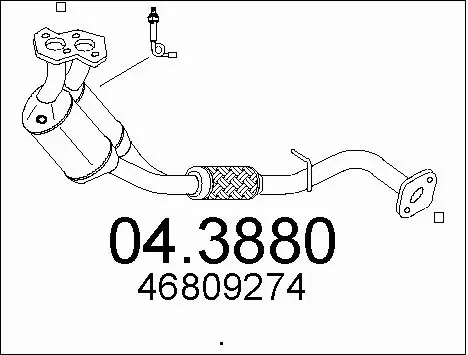 Catalytic Converter (04.3880)