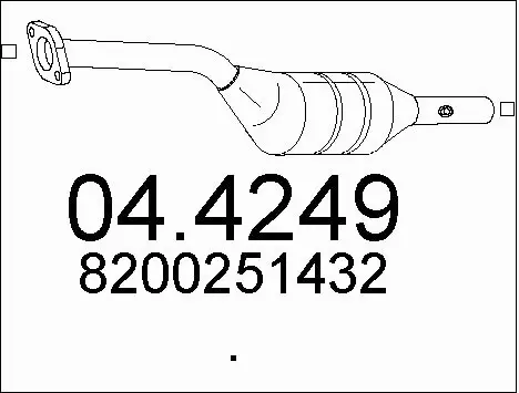 Catalytic Converter (04.4249)