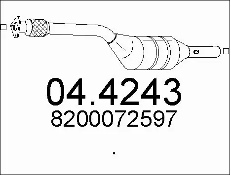 Catalytic Converter (04.4243)