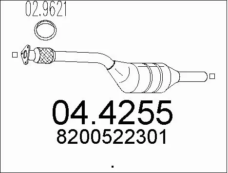 Catalytic Converter (04.4255)
