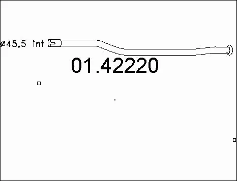 Exhaust Pipe (01.42220)