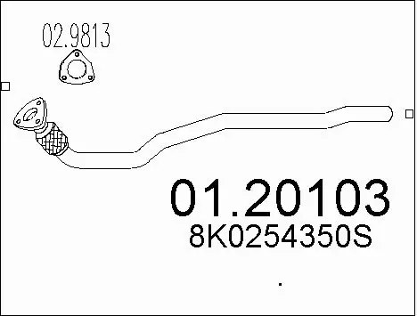 Exhaust Pipe (01.20103)