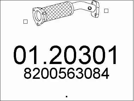 Exhaust Pipe (01.20301)