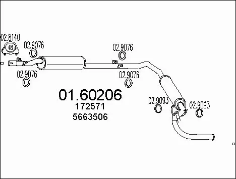 Rear Muffler (01.60206)