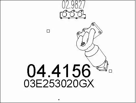 Catalytic Converter (04.4156)