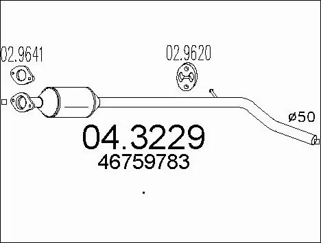 Catalytic Converter (04.3229)