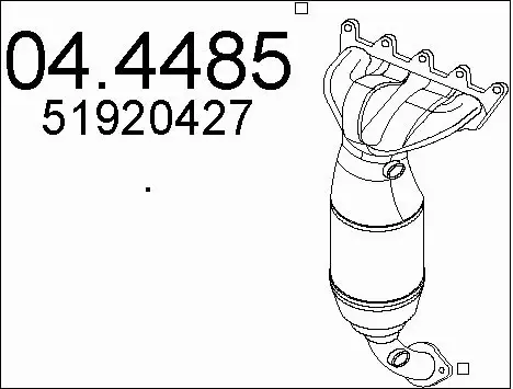 Catalytic Converter (04.4485)
