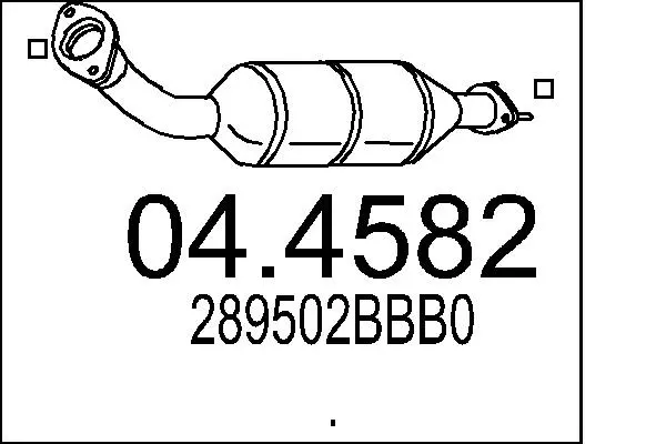 Catalytic Converter (04.4582)