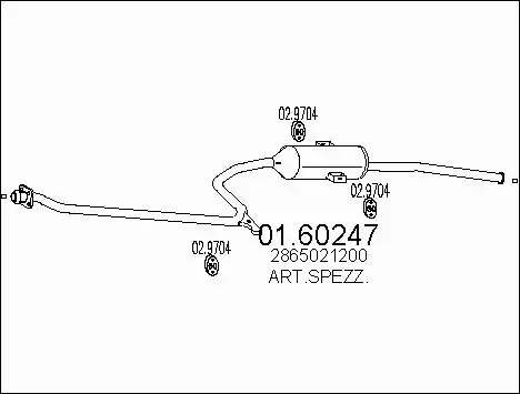 Rear Muffler (01.60247)