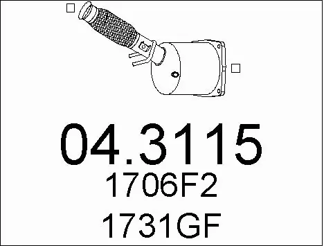 Catalytic Converter (04.3115)