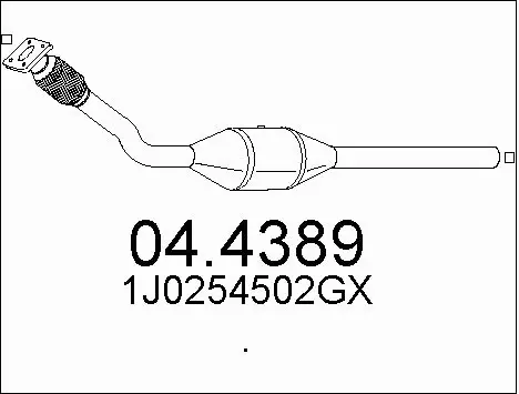 Catalytic Converter (04.4389)