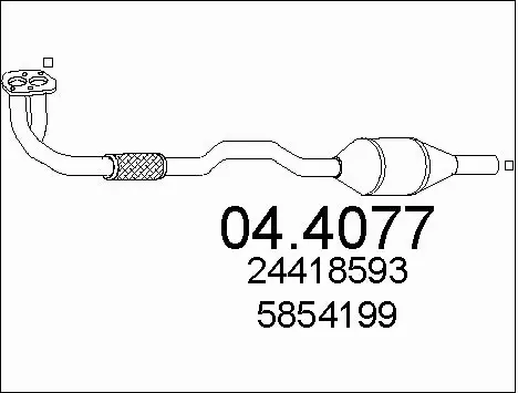 Catalytic Converter (04.4077)