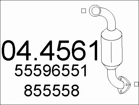 Catalytic Converter (04.4561)