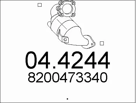 Catalytic Converter (04.4244)