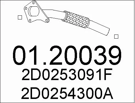 Exhaust Pipe (01.20039)