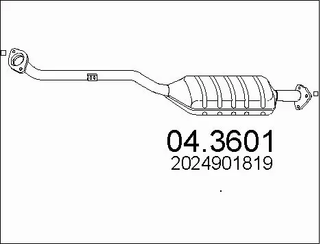 Catalytic Converter (04.3601)
