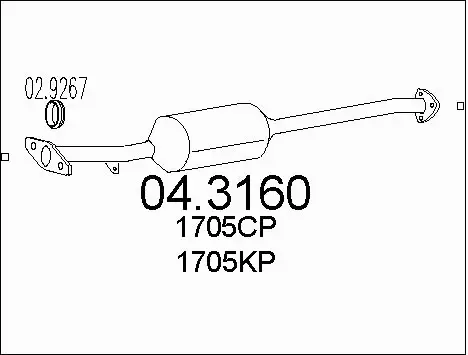 Catalytic Converter (04.3160)