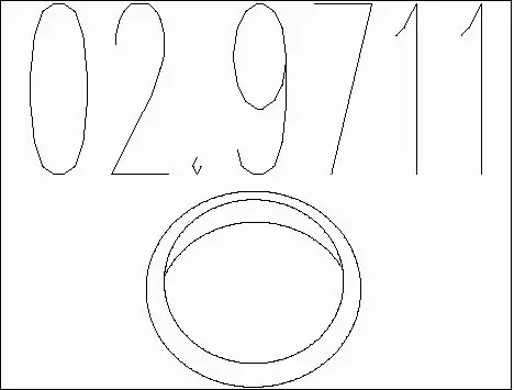Seal Ring, exhaust pipe (02.9711)