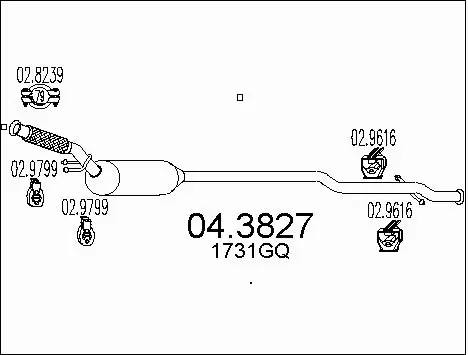 Catalytic Converter (04.3827)