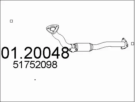 Exhaust Pipe (01.20048)