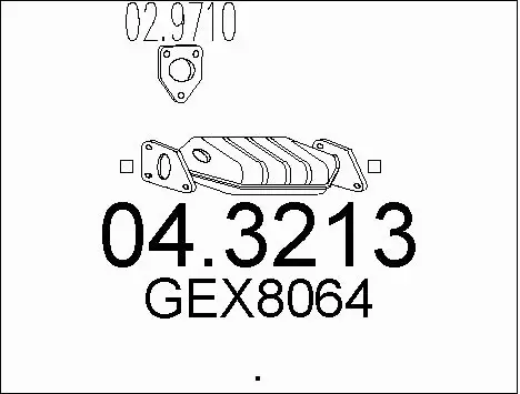 Catalytic Converter (04.3213)