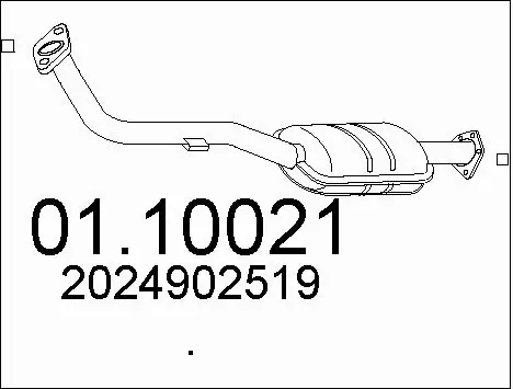 Exhaust Pipe (01.10021)