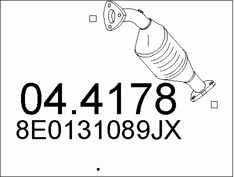 Catalytic Converter (04.4178)