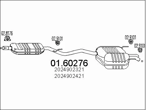 Rear Muffler (01.60276)