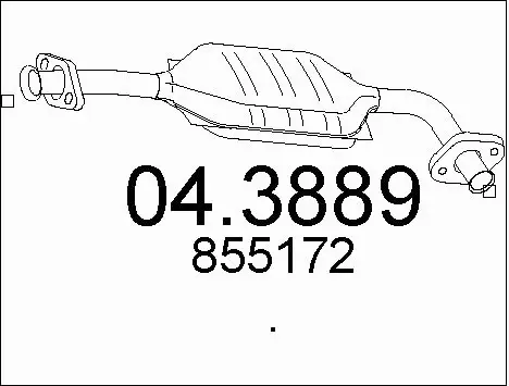 Catalytic Converter (04.3889)