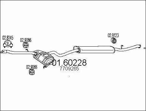 Rear Muffler (01.60228)