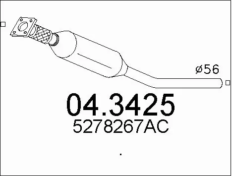 Catalytic Converter (04.3425)