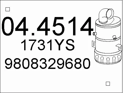 Catalytic Converter (04.4514)