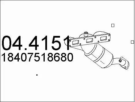 Catalytic Converter (04.4151)