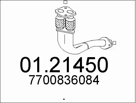 Exhaust Pipe (01.21450)