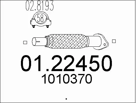 Exhaust Pipe (01.22450)