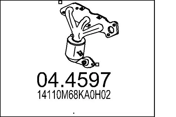 Catalytic Converter (04.4597)