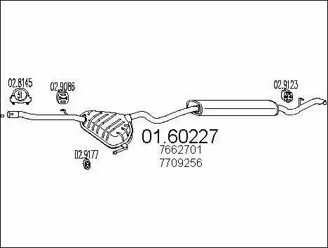 Rear Muffler (01.60227)