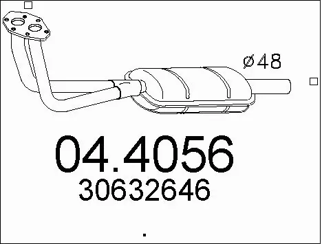 Catalytic Converter (04.4056)