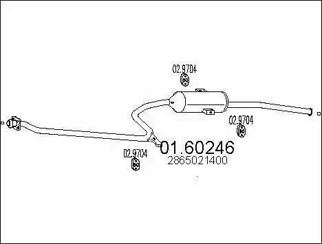 Rear Muffler (01.60246)