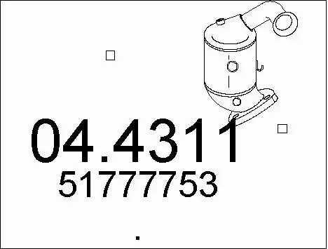 Catalytic Converter (04.4311)