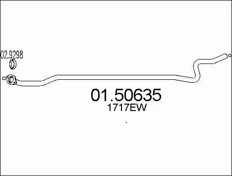 Centre Muffler (01.50635)