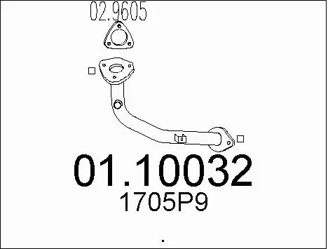 Exhaust Pipe (01.10032)