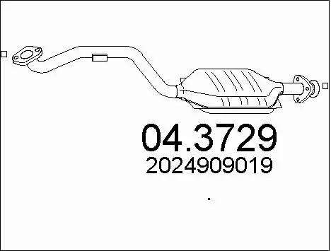 Catalytic Converter (04.3729)