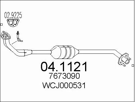 Catalytic Converter (04.1121)
