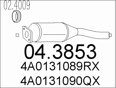 Catalytic Converter (04.3853)