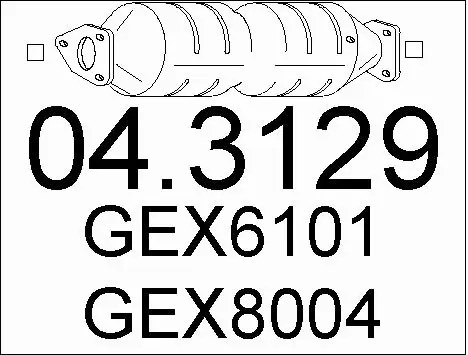 Catalytic Converter (04.3129)