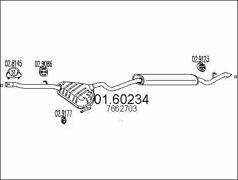 Rear Muffler (01.60234)