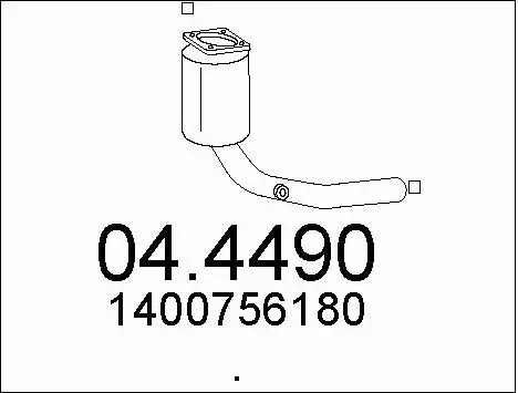 Catalytic Converter (04.4490)